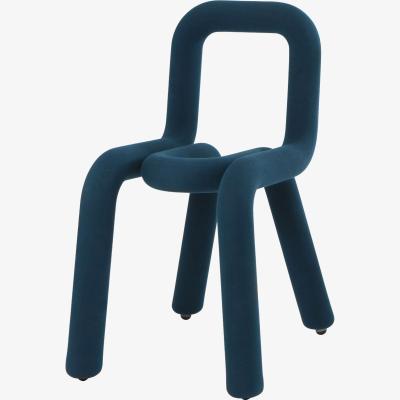 Made in Design Bold Padded chair - Fabric by Moustache Blue
