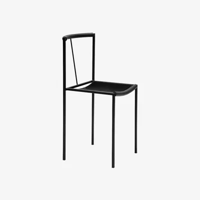 Made in Design Sedia Chair metal black / Maurizio Peregalli, 1984 - Zeus