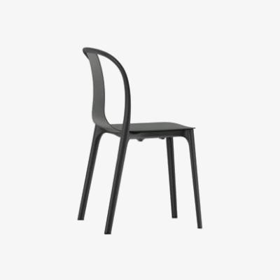 Made in Design Belleville Chair - / Plastic by Vitra Grey
