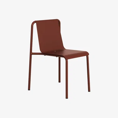 Made in Design Panorama Stacking chair metal red - TIPTOE
