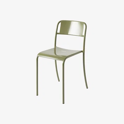 Made in Design Patio Stacking chair metal green / Sheet metal - Tolix