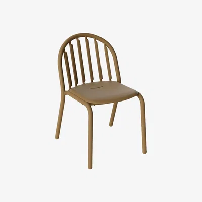 Made in Design Fred's Stacking chair metal brown - Fatboy