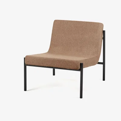 Made in Design Curve Easy chair by Serax Brown