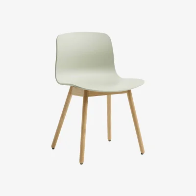 Made in Design About a chair AAC12 Chair plastic material green / Recycled - Hay