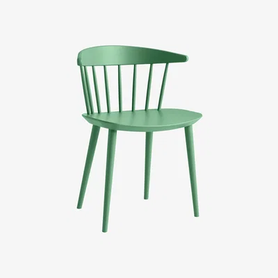 Made in Design J104 Chair wood green Jade green wood / Reissue of 1960s model - Hay