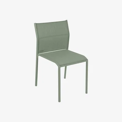 Made in Design Cadiz Stacking chair - / Cloth by Fermob Green