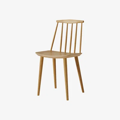 Made in Design J77 Chair natural wood oiled oak / Reissue of 1960s model - Hay