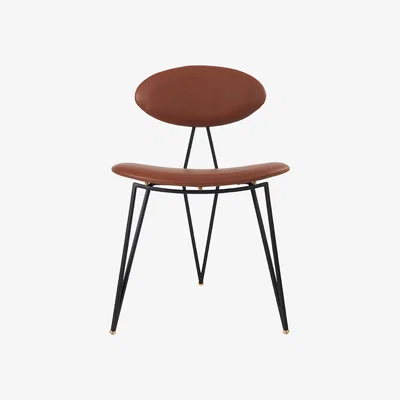 Made in Design Semper Padded chair leather brown / Leather - AYTM