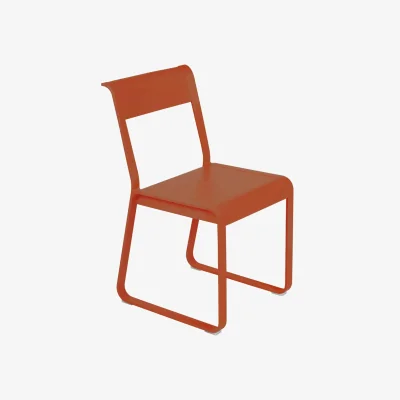 Made in Design Bellevie V2 Chair metal orange / Sled Legs - Fermob