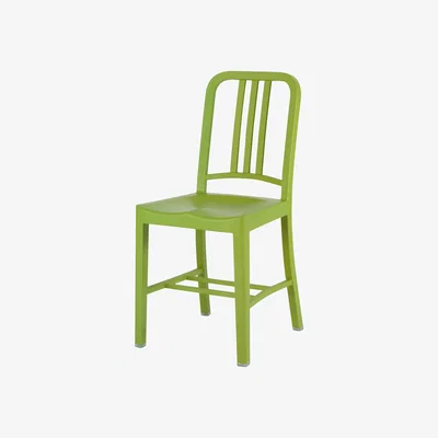 Made in Design 111 Navy chair Chair - Recycled plastic by Emeco Green