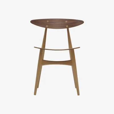 Made in Design CH33T Chair natural wood / Hans J. Wegner, 1957 - CARL HANSEN & SON