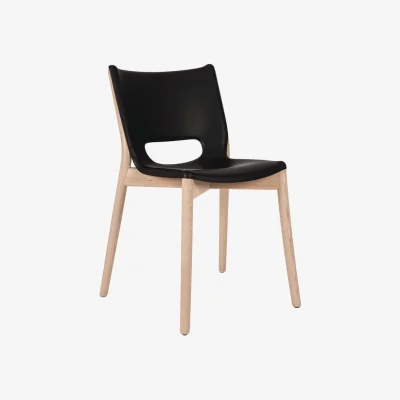 Made in Design Poêle Collection Chair metal black / By Philippe Starck - Alessi
