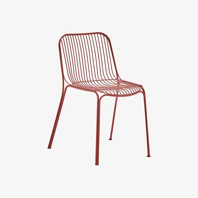 Made in Design HiRay Chair metal red Red metal - Kartell
