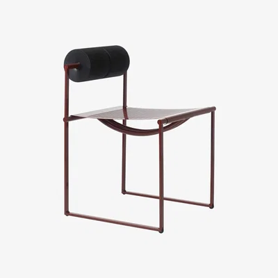 Made in Design Prima Chair metal red / Mario Botta, 1982 - Alias