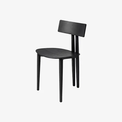 Made in Design Binata Chair wood black - Zanotta
