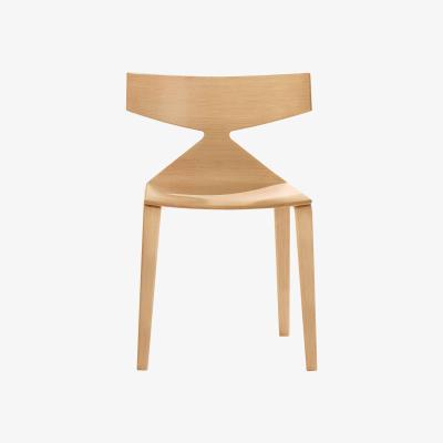 Made in Design Saya Chair by Arper Natural wood