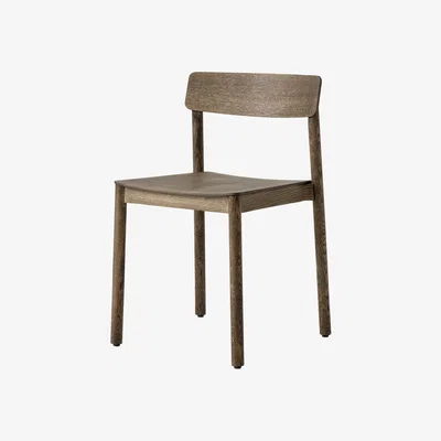 Made in Design Betty TK2 Stacking chair wood brown - &tradition