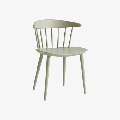 Made in Design J104 Chair wood green sage green wood / Reissue of 1960s model - Hay