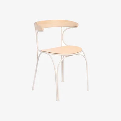 Made in Design Ample Chair metal natural wood - Wiener GTV Design