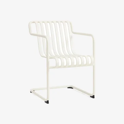 Nordic Nest HAY Palissade Cantilever Dining armchair Cream white