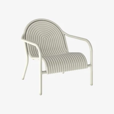 Nordic Nest Tom Dixon Groove lounge chair Putty
