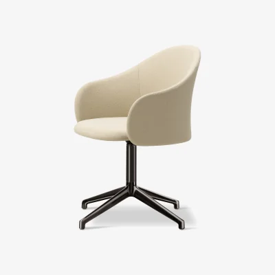 Nordic Nest Fredericia Furniture Gomo Armchair armchair swivel base 4-star Mylla 221-flint