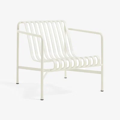 Nordic Nest HAY Palissade Low lounge chair Cream white