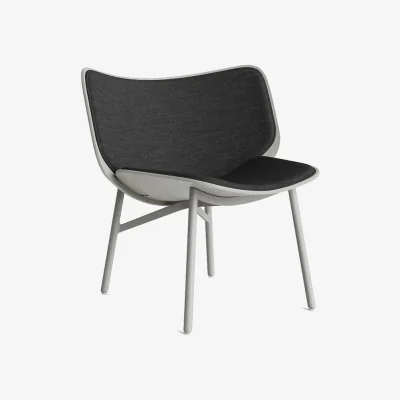 Nordic Nest HAY Dapper lounge chair Remix 173-dusty grey-grey frame