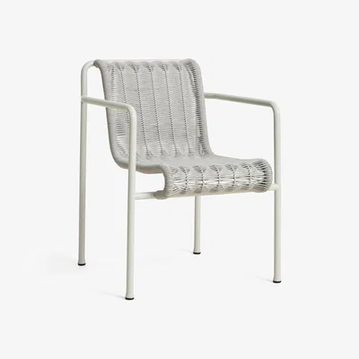 Nordic Nest HAY Palissade Cord Dining armchair Sky grey