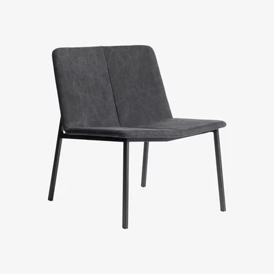 Nordic Nest MUUBS Chamfer lounge chair Anthracite