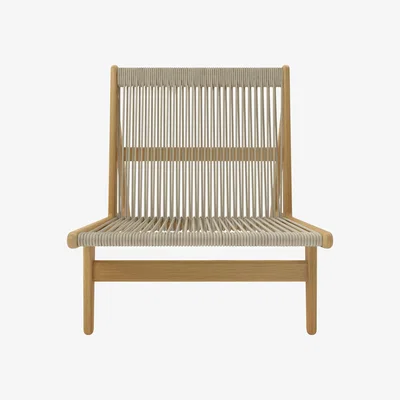 Nordic Nest Gubi MR01 Initial Chair chair Oiled oak