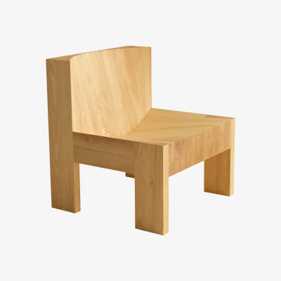 Nordic Nest Vaarnii 005 Lounge Chair lounge chair Matte oil-waxed pine