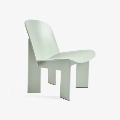 Nordic Nest HAY Chisel lounge chair Eucalyptus lacquered beech