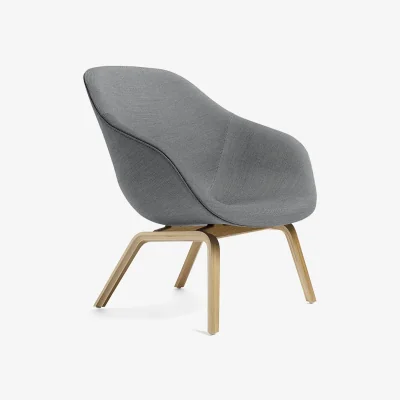 Nordic Nest HAY About A Lounge AAL83 lounge chair Surface by HAY 150 grey-oak legs