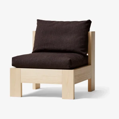 Nordic Nest Form & Refine Icon lounge chair Technicolor 0370-pine