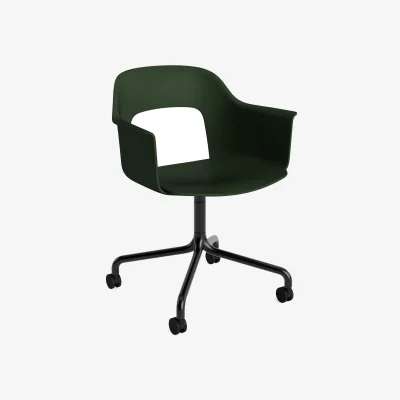 Nordic Nest HAY Layout Armchair 261 chair Pastel green-black