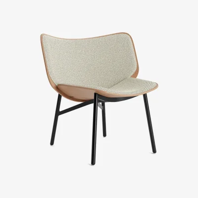 Nordic Nest HAY Dapper lounge chair Coda 100 white-oak-black frame