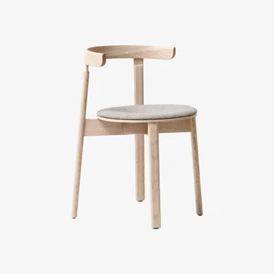 Nordic Nest Form & Refine Lunar chair White oak-Hallingdal 65-0227