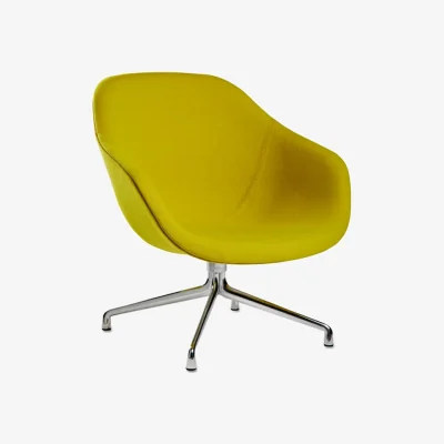 Nordic Nest HAY About a Lounge AAL81 armchair Hallingdal 420-aluminium frame