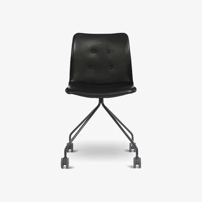 Nordic Nest Bent Hansen Primum chair Adrian Black-black wheel base