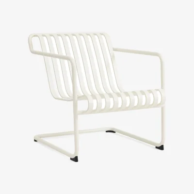 Nordic Nest HAY Palissade Cantilever Low lounge armchair Cream white