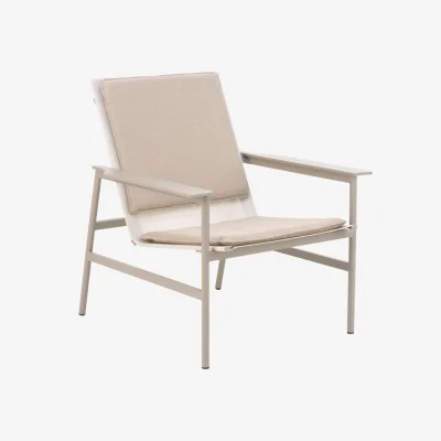 Nordic Nest Brafab Soro lounge armchair Khaki-teddy beige