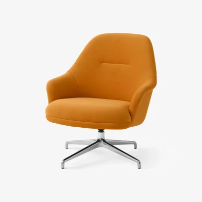 Nordic Nest &Tradition Rely HW139 lounge chair Gentle 0433-aluminium