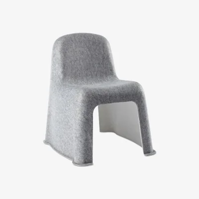 Nordic Nest HAY Nobody chair Light grey off-white inside
