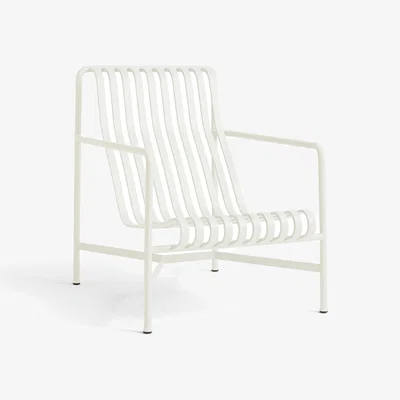 Nordic Nest HAY Palissade High lounge chair Cream white