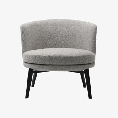 Olivia's Tommy Franks Preston Lounge Chair in Boucle Steam