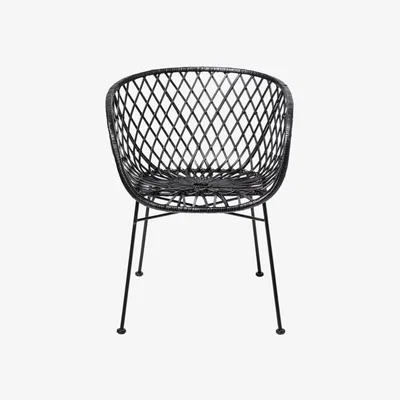 Olivia's Bloomingville Kama Lounge Chair Black