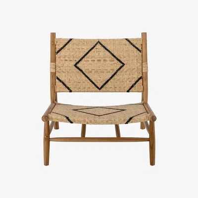 Olivia's Bloomingville Lennox Lounge Chair in Natural Teak