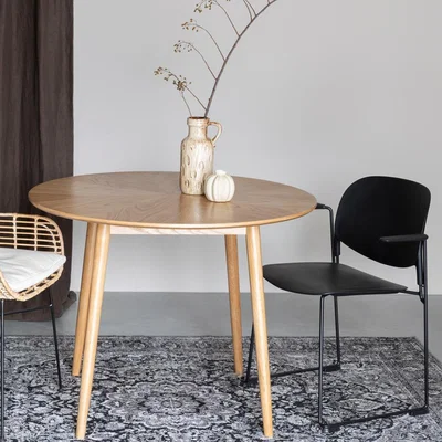 Olivia's Olivia's Nordic Living Collection - Sven Stackable Dining Chair in Black