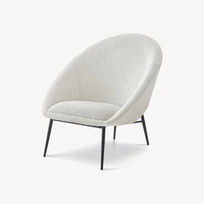 Olivia's Liang & Eimil Ovalo Occasional Chair Boucle Sand | Outlet